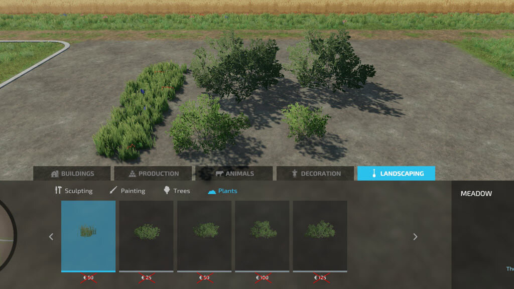 farming simulator 22 landscaping mod