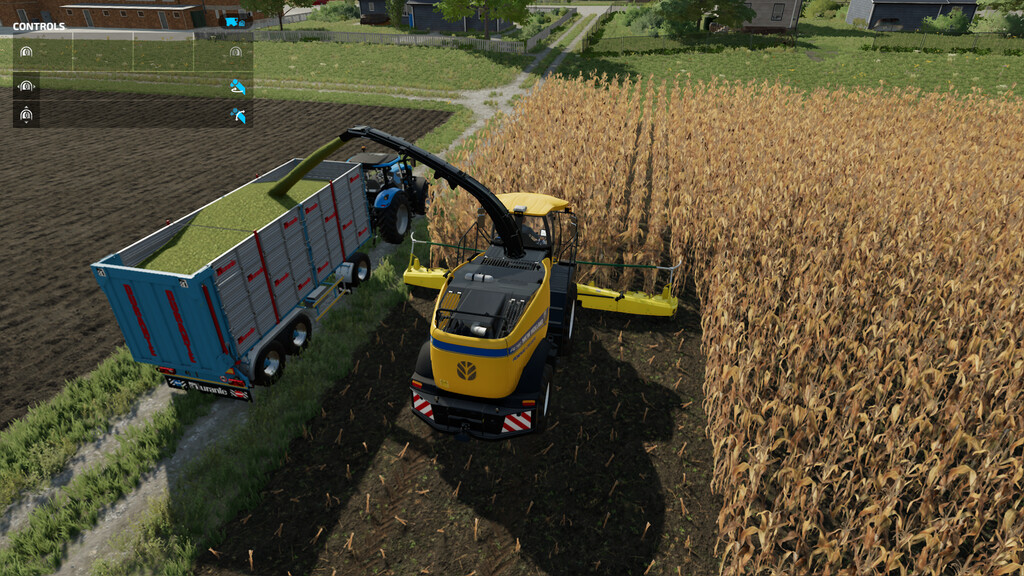 The the silage chute on Farming 22, essential in VR!