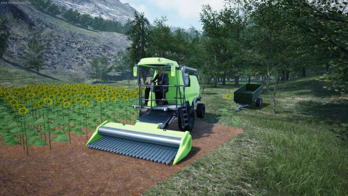 Ranch Simulator allows farming and tractor driving, ahead of its