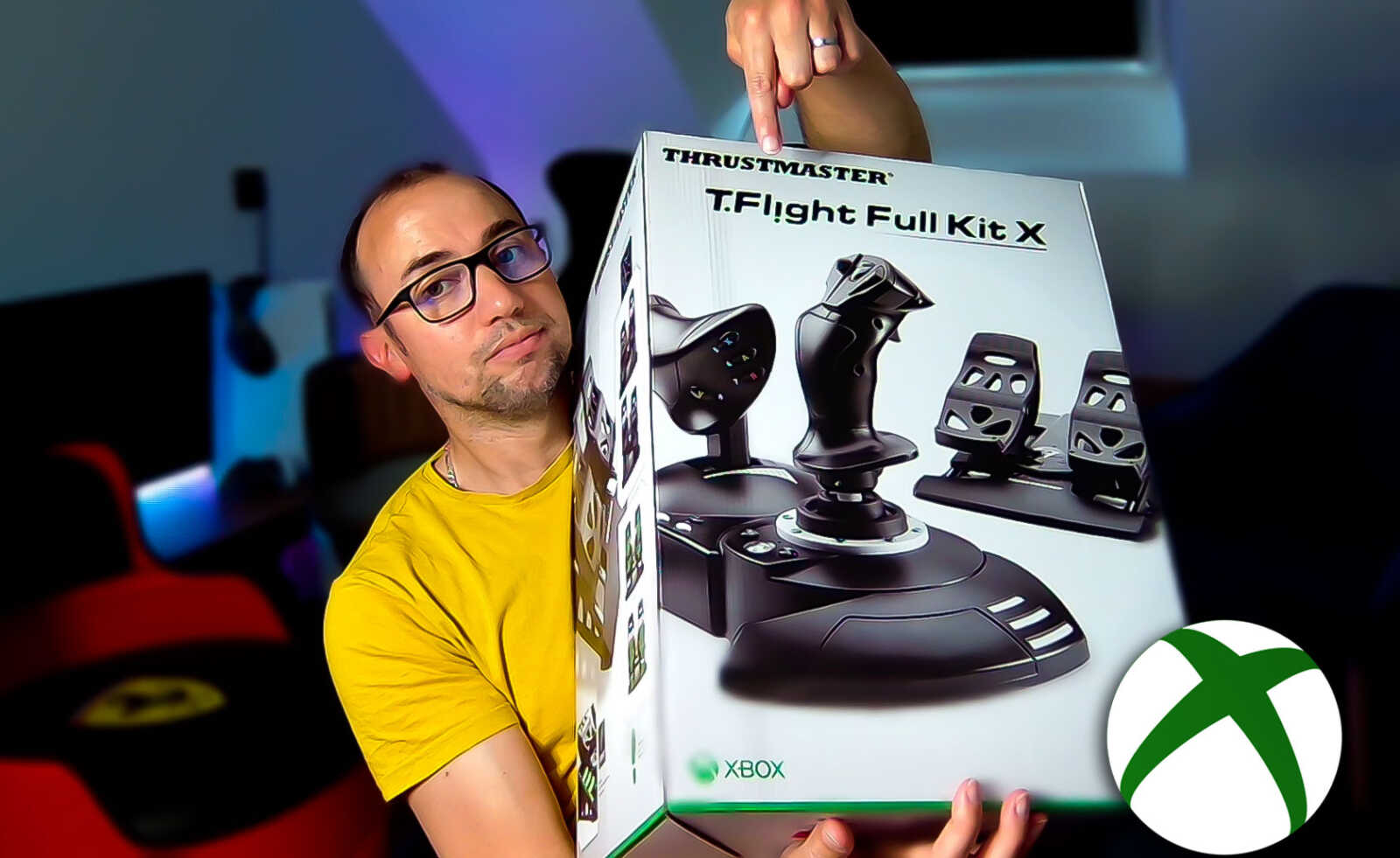 The Thrustmaster T.FLIGHT FULL KIT X is also available on Farming Simulator  (UNBOXING and REVIEW)