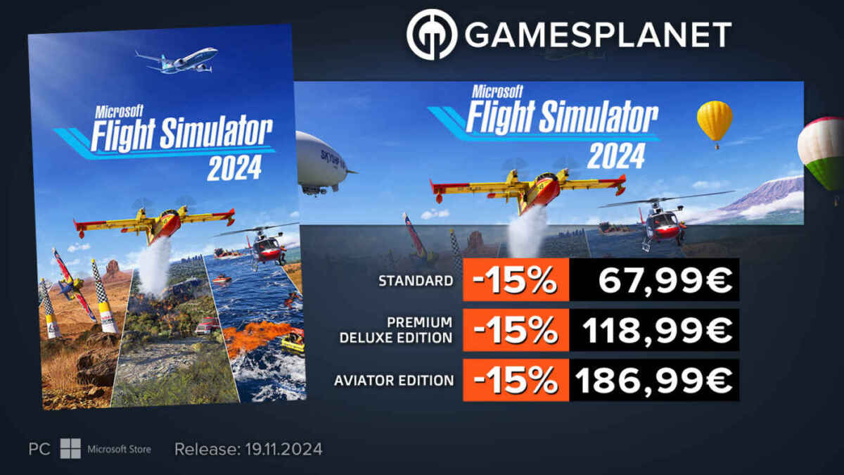 microsoft flight simulatro 2024 EU